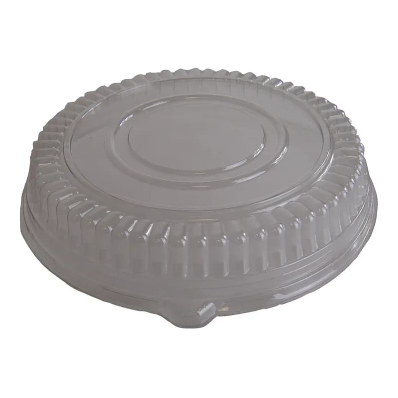 Lid 12.25X2.31 IN PET Clear Round For Platter 36/Case