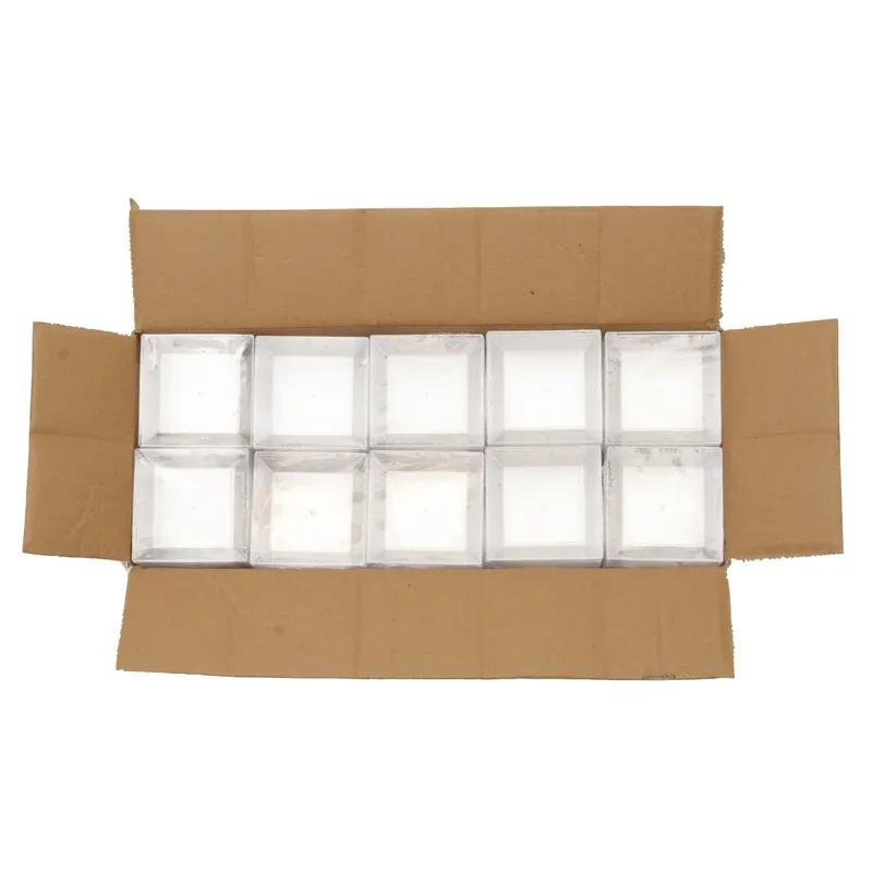 Tiny Temptations Serving Tray 2.25X2.25 IN Clear 200/Case