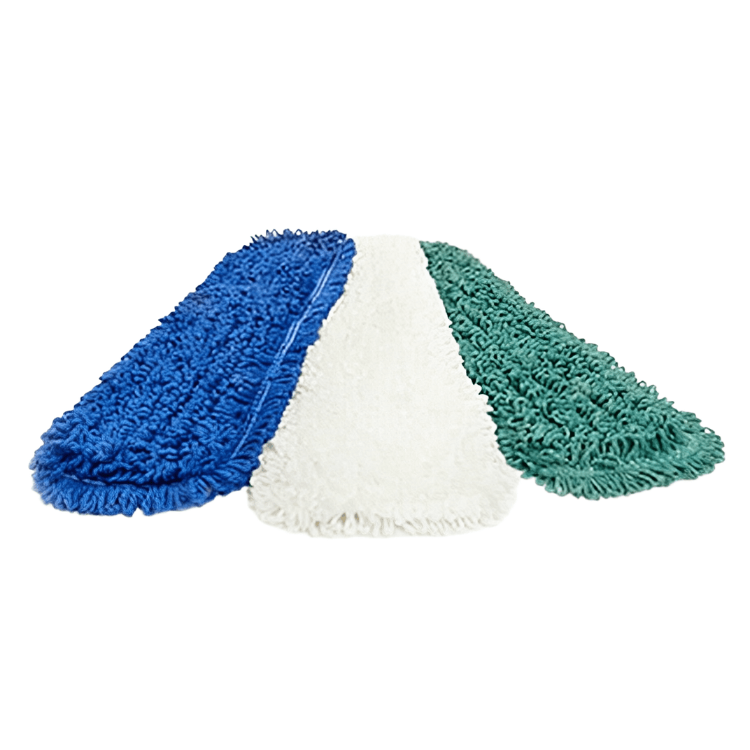 Dust Mop 48 IN Blue Microfiber Loop End Velcro 1/Each