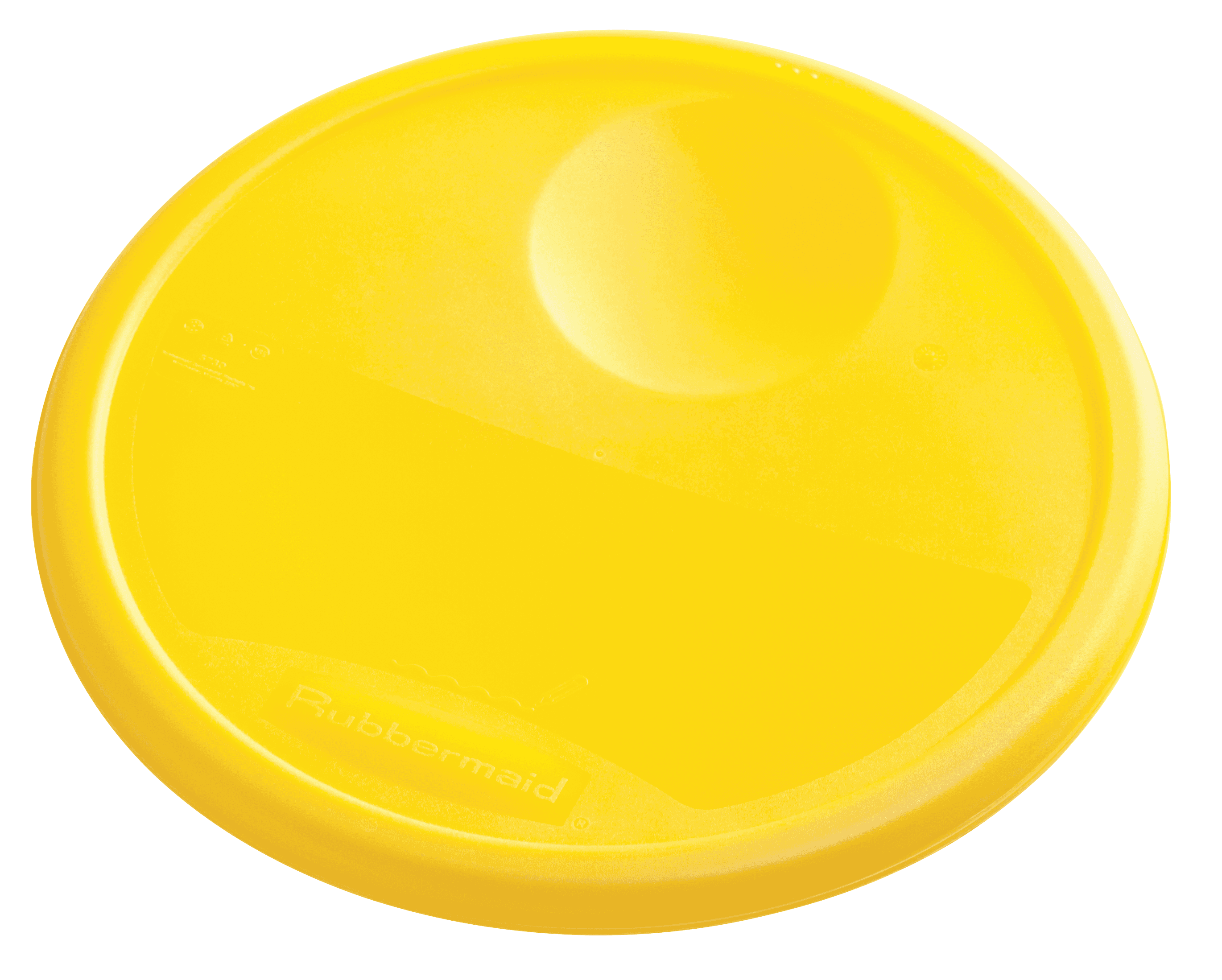 Lid Yellow HDPE Food Safe 1/Each