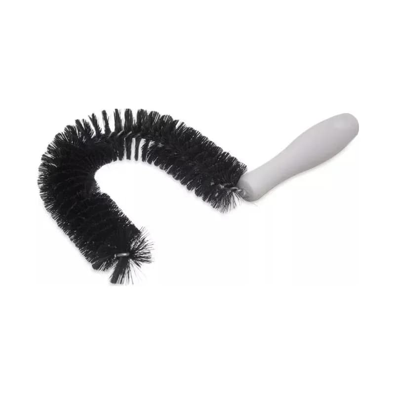Carlisle Foodservice Products® Coffee Maker Brush 10 IN Black Curved 1/Each