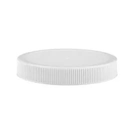 Cap Plastic White For 1 & 2OZ Boston PET Bottle Ribbed Foam Lined 7500/Case