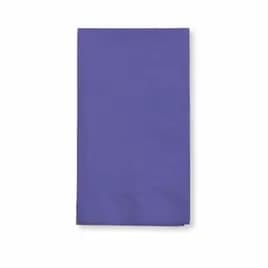 Dinner Napkins Purple 1/8 Fold 50 Count/Pack 12 Packs/Case 600 Count/Case