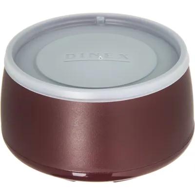 Dinex® Lid Flat PS Translucent For 9 OZ Bowl 1/Case