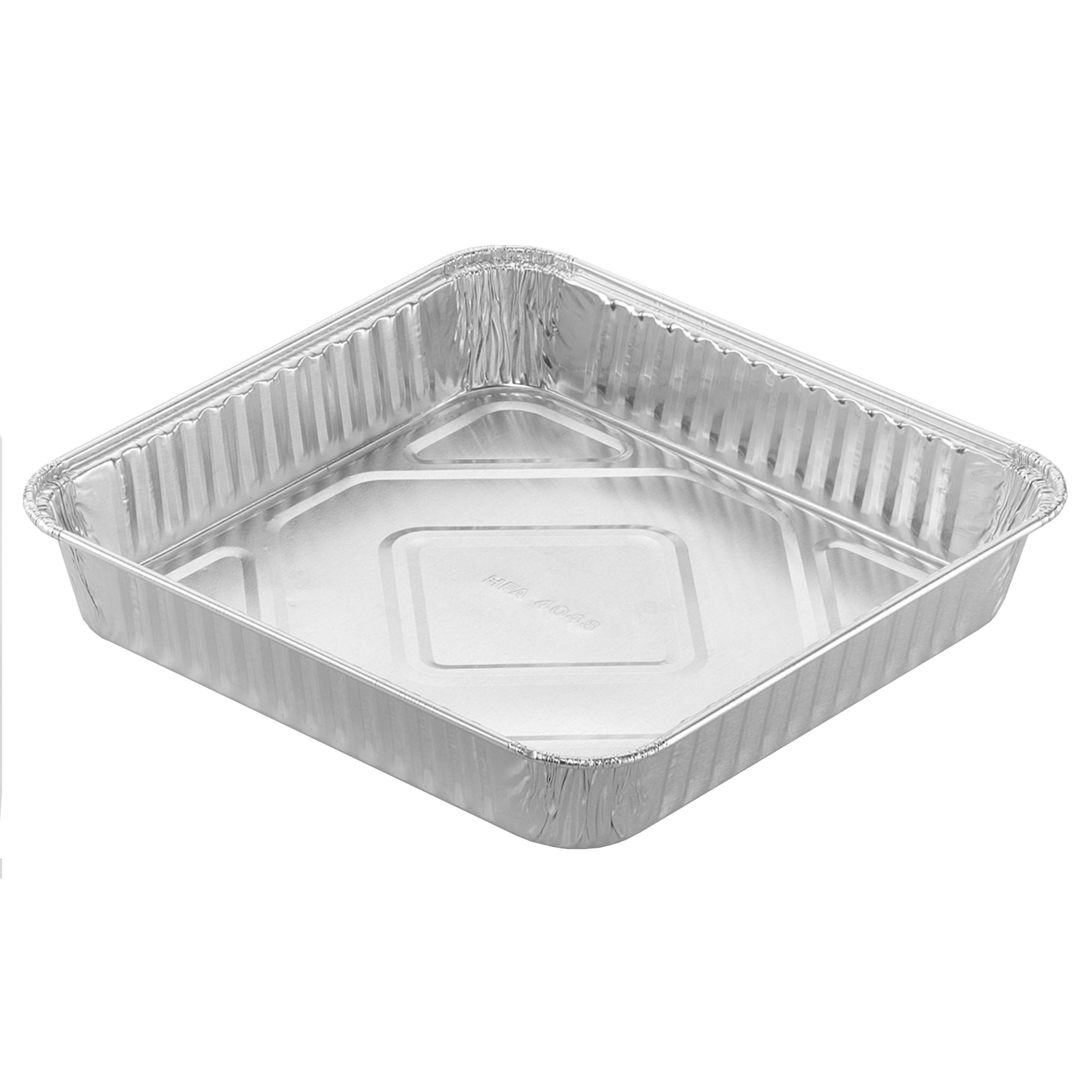 Bakery Pan 8X8X1.25 IN Aluminum Silver Square 500/Case
