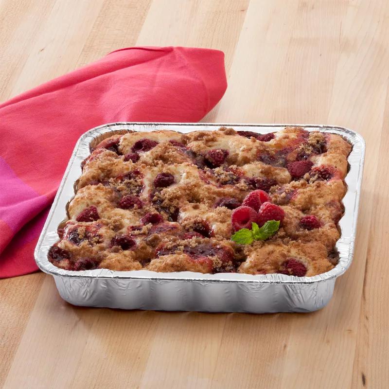 Bakery Pan 8X8X1.25 IN Aluminum Silver Square 500/Case