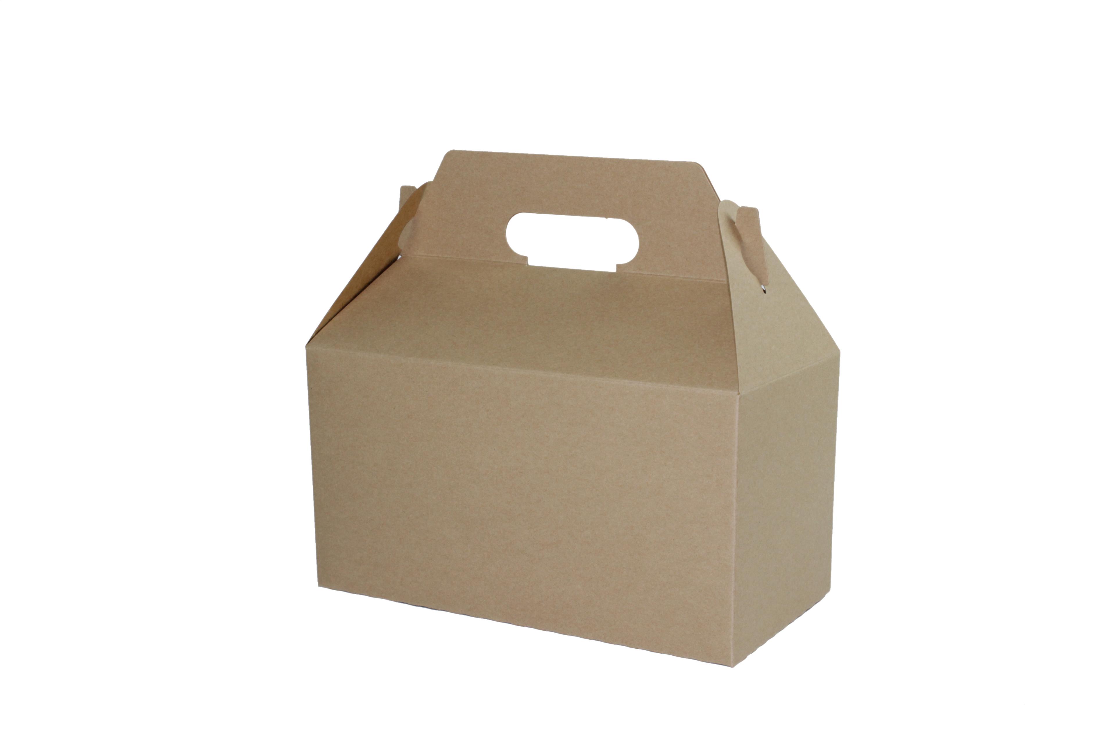 Take-Out Box Barn 8.875X5X6.75 IN Paperboard Kraft 150/Bundle