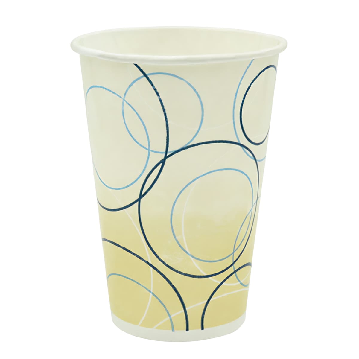 Cold Cup 7 OZ Single Wall Poly-Coated Paper Multicolor Champagne 2500/Case