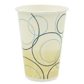 Cold Cup 7 OZ Single Wall Poly-Coated Paper Multicolor Champagne 2500/Case