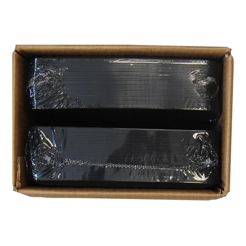 Mozaïk® Serving Tray Base 5.9X9.5X0.45 IN PS Black Rectangle 72/Case