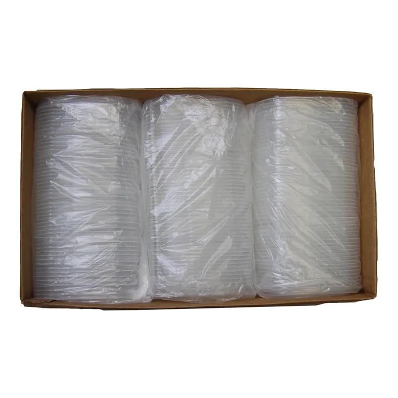 Lid Dome 8.8X6.5X0.5 IN PP Clear Rectangle For 28 OZ Container Unhinged 150/Case