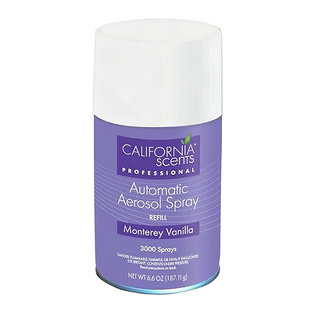 Air Freshener Monterey Vanilla Aerosol 6.6 FLOZ For Metered Aerosol Dispenser Dispenser 12/Case