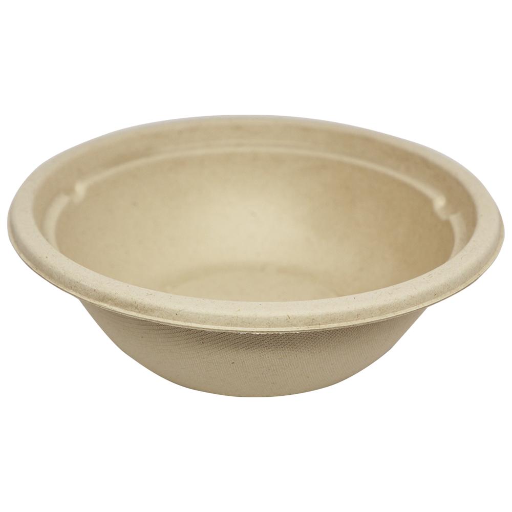 Bowl 24 OZ Pulp Fiber Kraft Round 500/Case