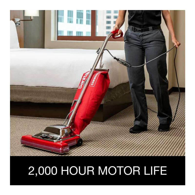 Sanitaire® TRADITION® Wide Track® Upright Vacuum Shake Out Bag 16.5X20.5X10.5 IN 18 QT 16IN 7 amp With 50FT Cord 1/Each