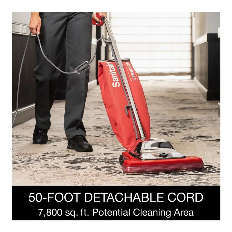 Sanitaire® TRADITION® Wide Track® Upright Vacuum Shake Out Bag 16.5X20.5X10.5 IN 18 QT 16IN 7 amp With 50FT Cord 1/Each