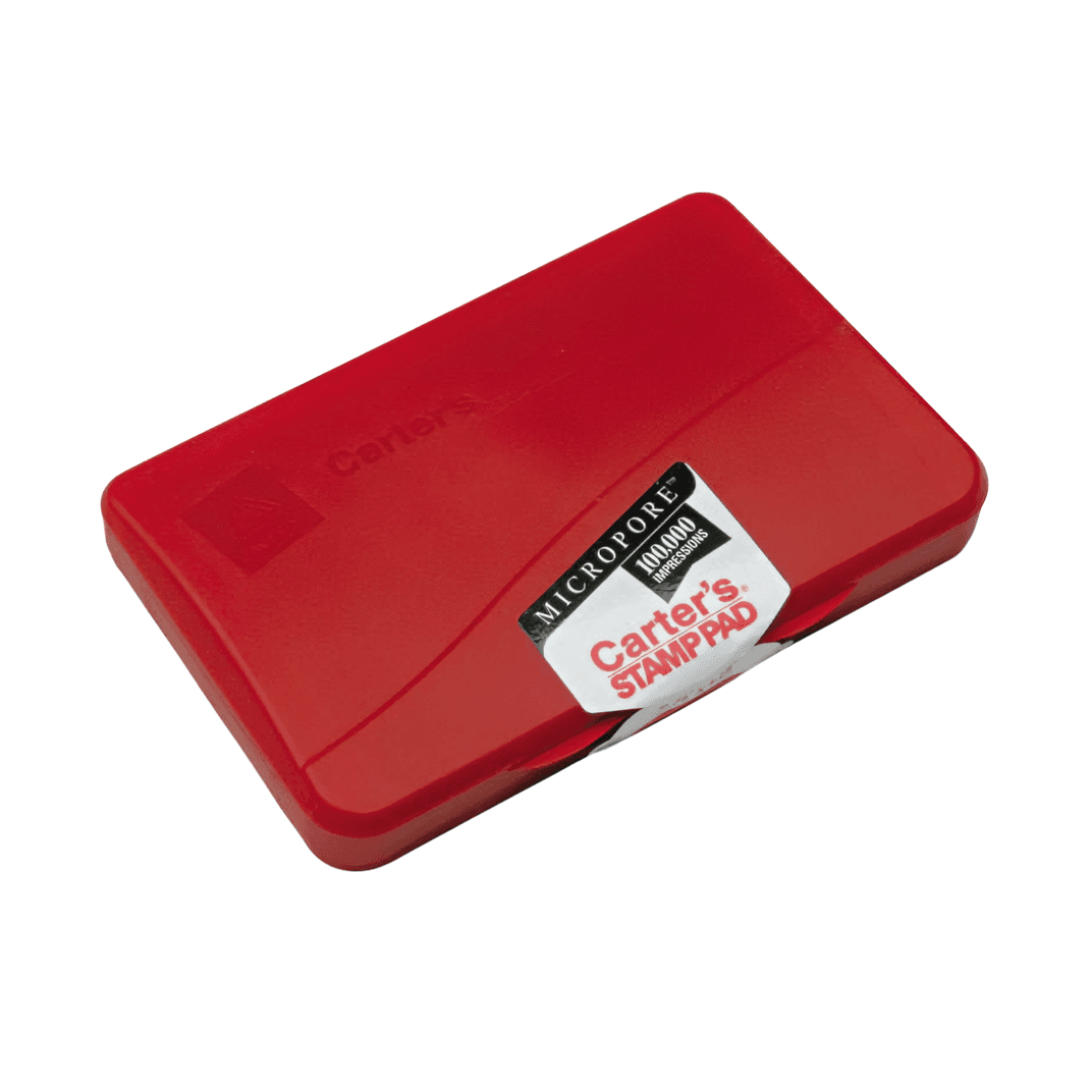 Carter's® Ink Stamp Pad Red Felt 1/Each