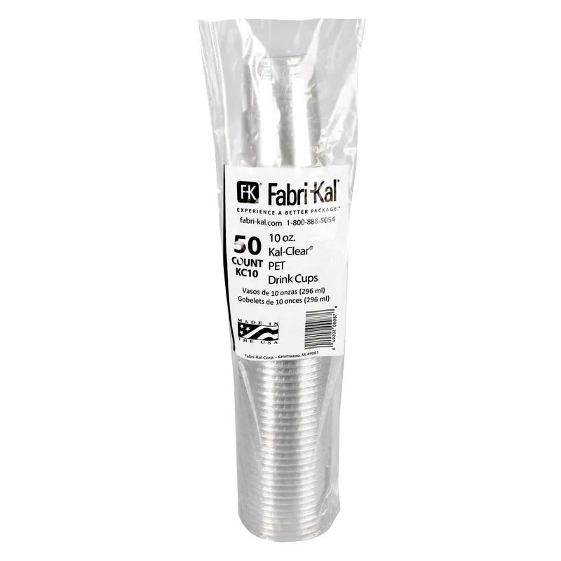 Kal-Clear Cold Cup 10 OZ PET Clear 1000/Case