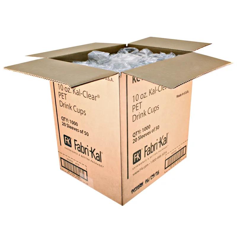 Kal-Clear Cold Cup 10 OZ PET Clear 1000/Case
