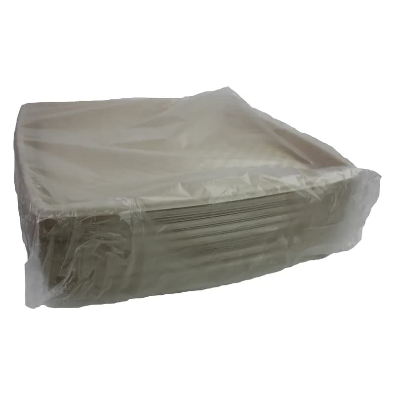 Serving Tray Base 16X16X1.13 IN Pulp Fiber Kraft Square 25/Case