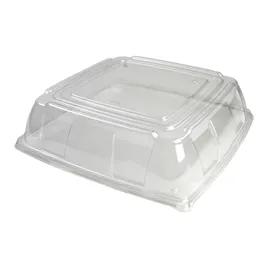 Lid 16.07X16.07X3.56 IN PET Clear Square For Platter 25/Case