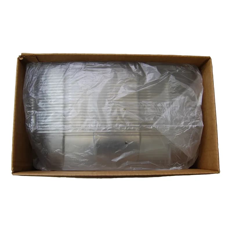 Lid 16.07X16.07X3.56 IN PET Clear Square For Platter 25/Case