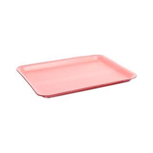 12S Tray 11X9 IN Polystyrene Foam Rose Rectangle 250/Case