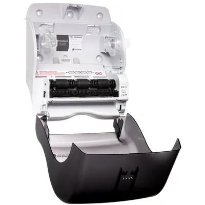 San Jamar Tear-N-Dry Essence Paper Towel Dispenser ABS Wall Mount Black Electronic 1/Each
