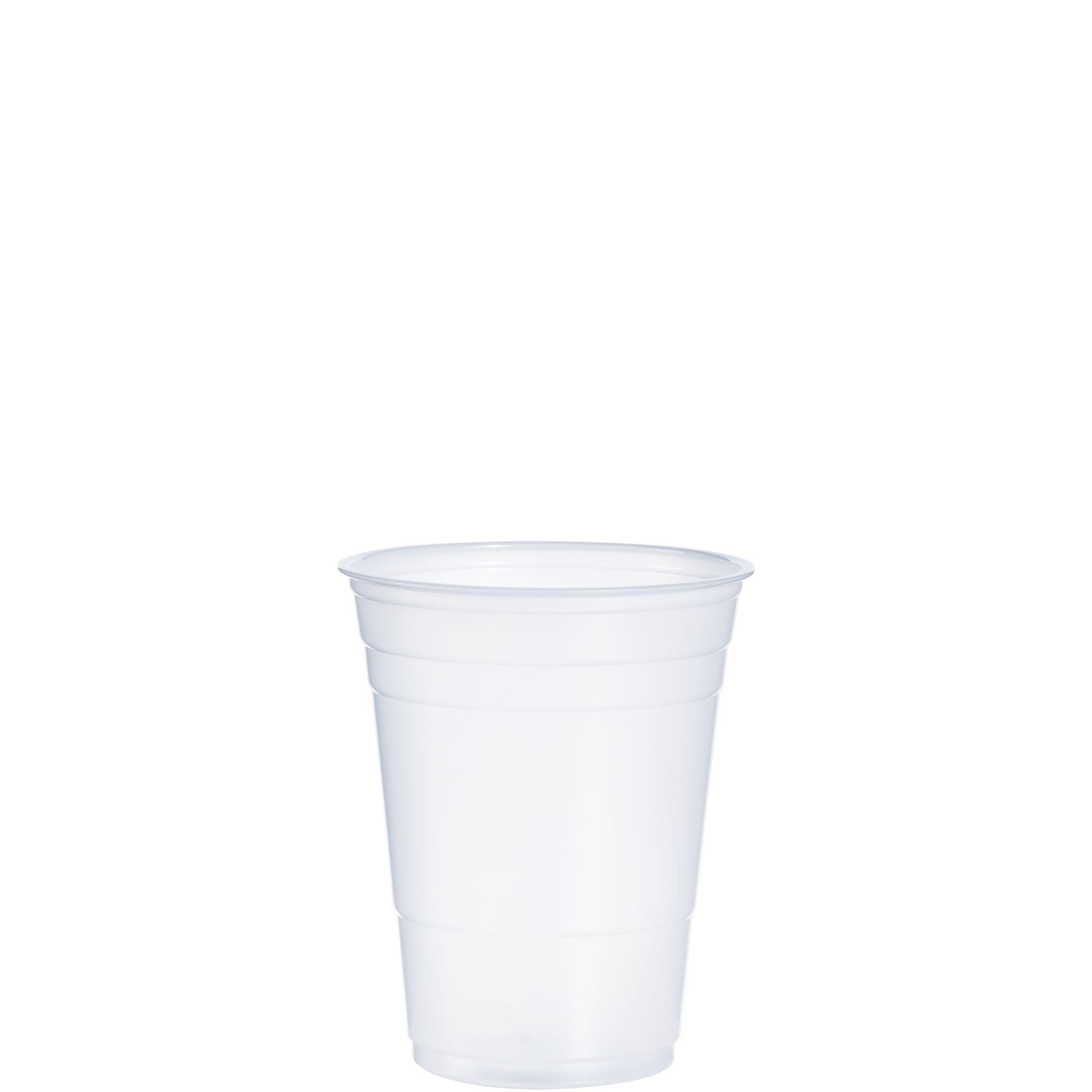 Solo® Cold Cup Party 16 OZ HIPS Translucent 50 Count/Pack 20 Packs/Case 1000 Count/Case