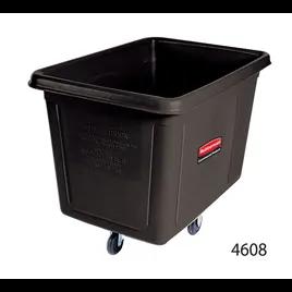 Cube Truck 38X26X28.13 IN 8 Cubic Foot Black Plastic FDA Approved 1/Each