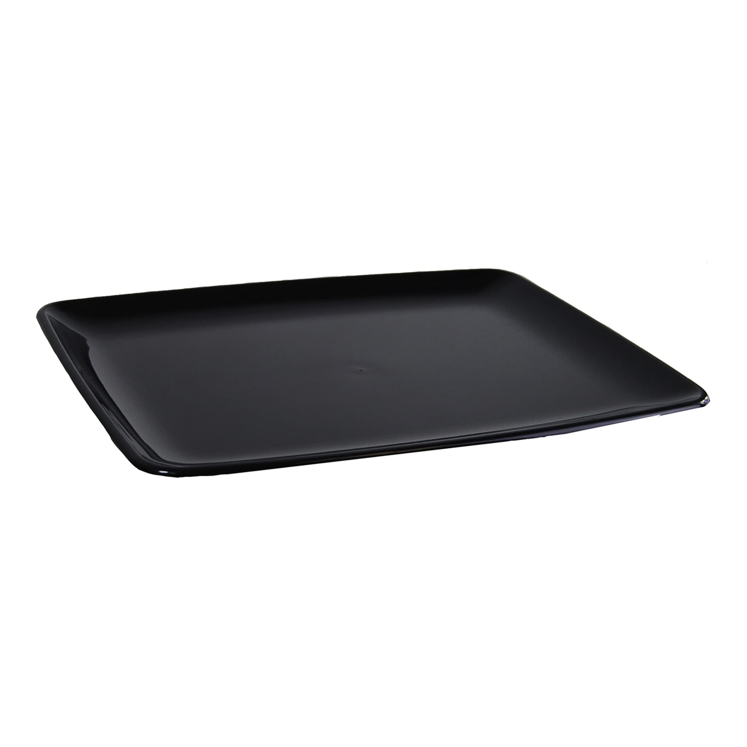 Mozaïk® Serving Tray Base 8X11X0.55 IN PS Black Rectangle 72/Case
