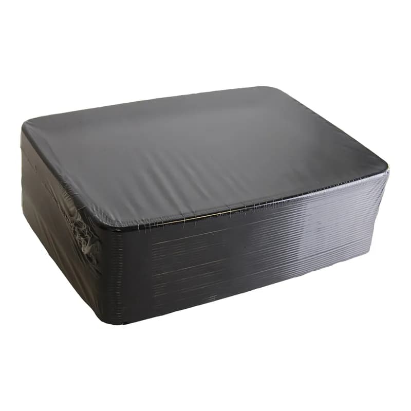 Mozaïk® Serving Tray Base 8X11X0.55 IN PS Black Rectangle 72/Case