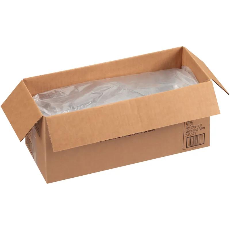 Mozaïk® Lid 6.93X17.93X2 IN PET Clear Rectangle For Platter 25/Case