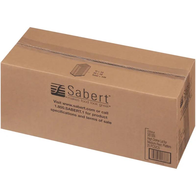 Mozaïk® Lid 6.93X17.93X2 IN PET Clear Rectangle For Platter 25/Case