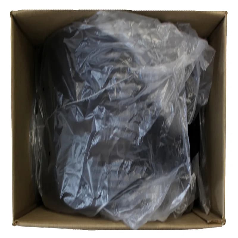 Serving Tray Base 18.13X1.38 IN PET Black Round 36/Case