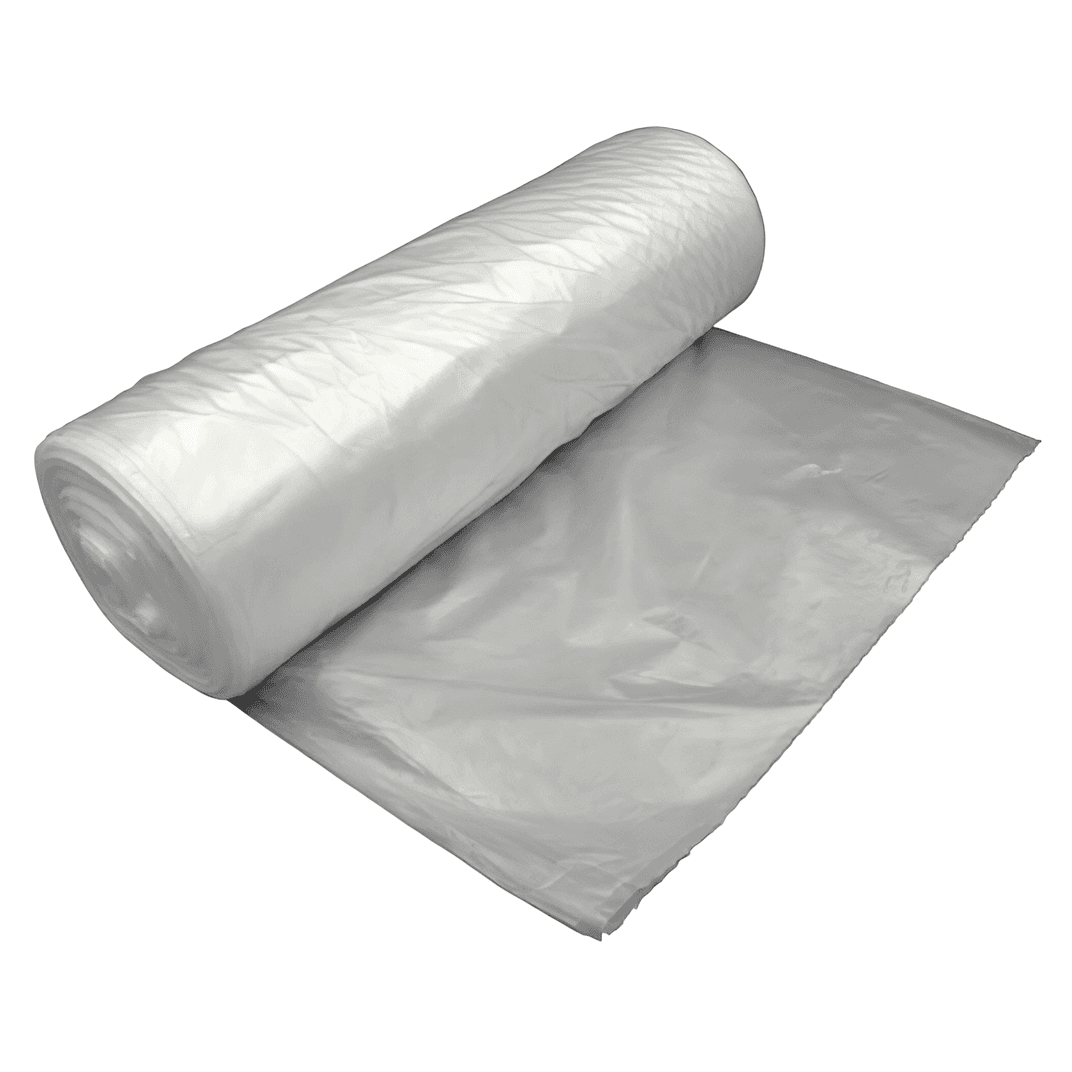 Can Liner 33X39 IN Clear LDPE 1.5MIL Coreless 100/Case