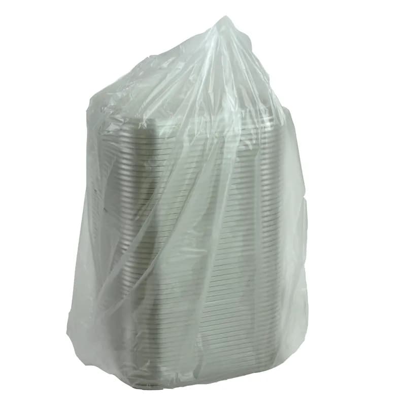 Lid Dome 5X6.6X0.62 IN PET Clear Rectangle For Container 600/Case