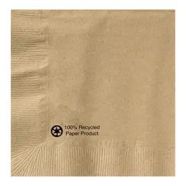 Beverage Napkins Kraft Paper 1PLY 1/4 Fold 1000/Case