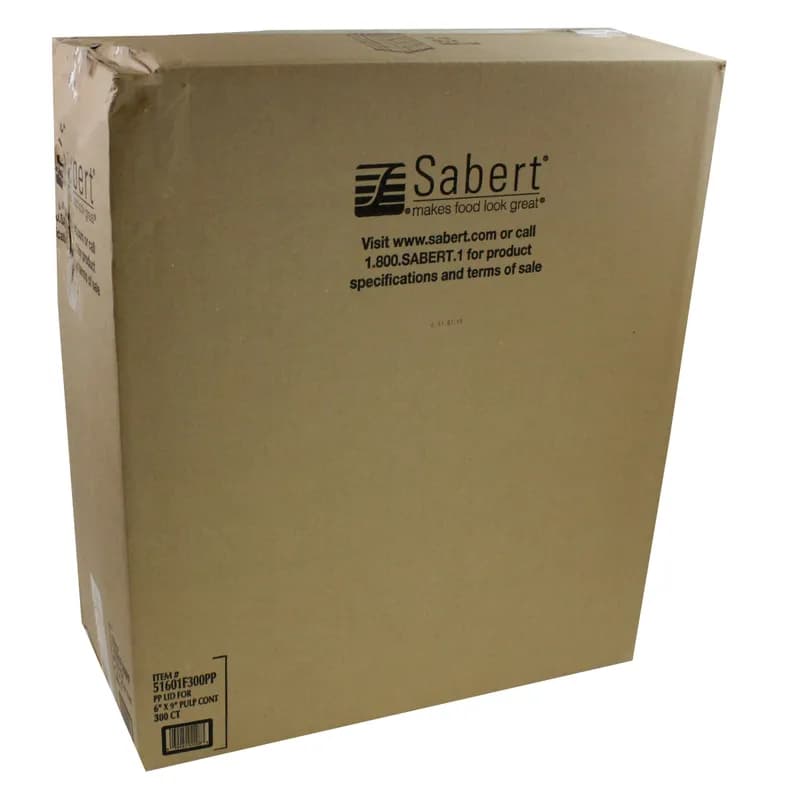 Lid Dome 9.2X6.7X1.78 IN PP Clear Rectangle For 20-30 OZ Container 300/Case