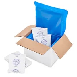 Control Temp Blue Insulated Shipping Kit 10X10X8 IN Includes 2 Gel Paks & Packing Tips 8inX8inX6in Load Space 25/Bundle
