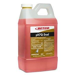 pH7Q Dual® FastDraw® Pleasant Lemon Disinfectant Cleaner 2 L Multi Surface Neutral Concentrate Liquid Germicidal 4/Case