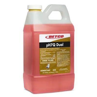 pH7Q Dual® Lemon One-Step Disinfectant 2 L Multi Surface Neutral RTU For Fast Draw® Germicidal 4/Case