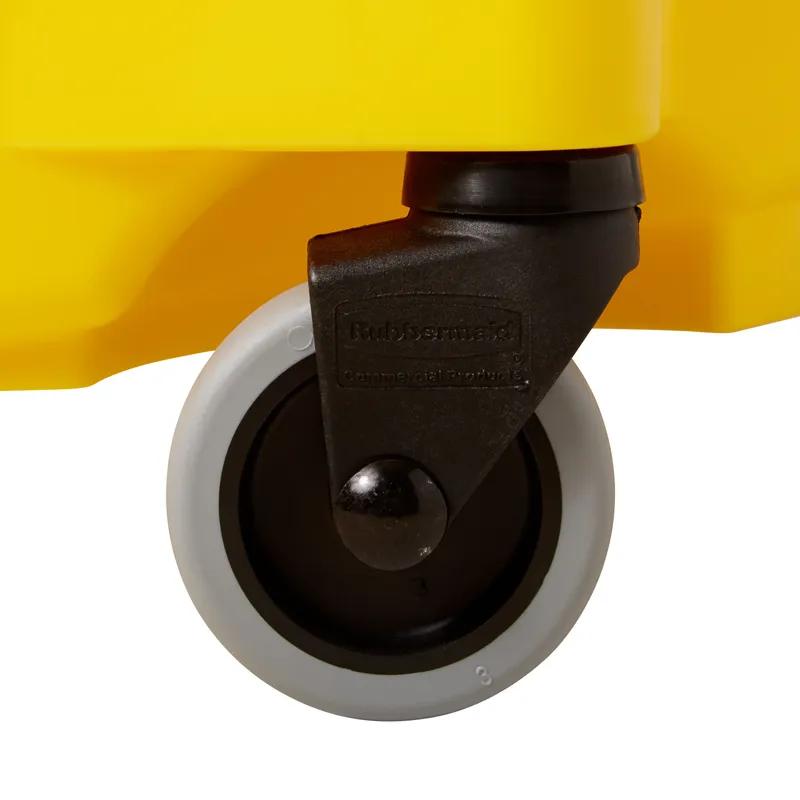 WaveBrake® Mop Bucket & Wringer 26 QT Plastic Yellow Side Press 1/Each