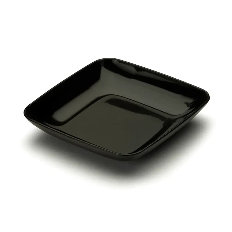 Mozaïk® Tasting Plate Mini Black Square 200/Case