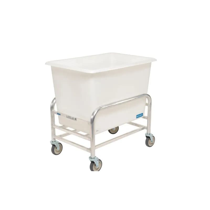 Bulk Mover 33X24X36 IN 6 Bushel Aluminum Stainless Steel PE Includes White Poly Tub 1/Each
