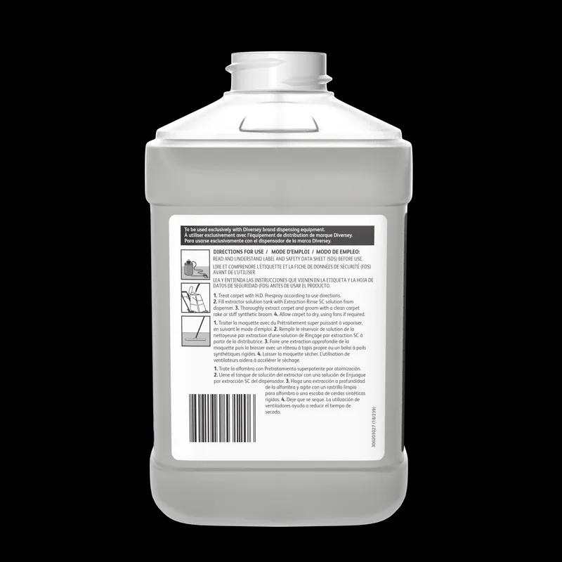 Diversey Fruity Scent Carpet Extraction Rinse 2.5 L Acidic Liquid Concentrate For J-Fill® 2/Case