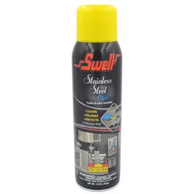 Swell Metal Cleaner & Protectant 15 FLOZ Multi Surface Aerosol 6/Case