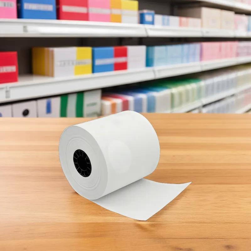 Register Tape Roll 2.25IN X150FT Paper White Thermal 50/Case