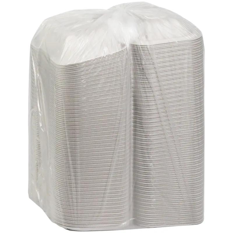 Hoagie & Sub Take-Out Container Hinged With Dome Lid 9X6X3 IN MFPP White Rectangle 270/Case