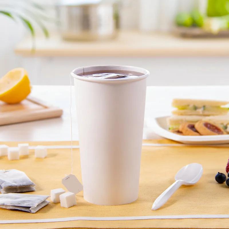 Solo® Hot Cup 20 OZ SSP White 40 Count/Pack 15 Packs/Case 600 Count/Case