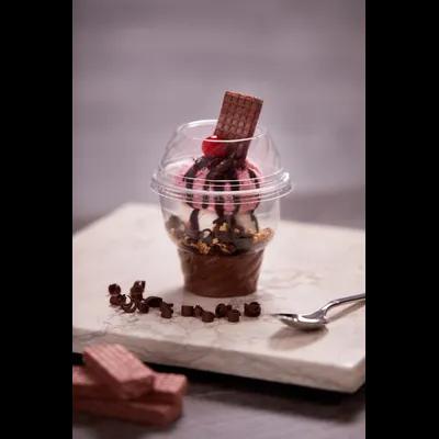 Recycleware® Indulge® Dessert Container Base 12 OZ RPET Clear Round 1000/Case